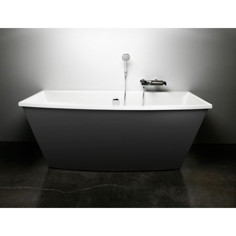 PAA vanna Step, 1700x895 mm, krāsaina akmens masas