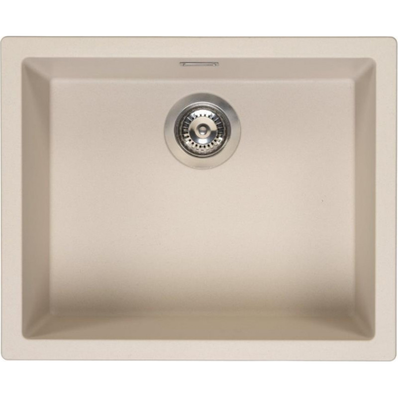 Reginox virtuves izlietne Amsterdam 50, viena bļoda, 560x460 mm, caffe silvery