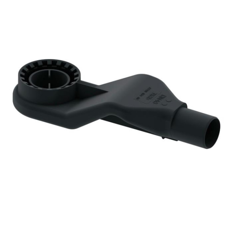 Tece sifons TECEdrainline, d=40 mm, horizontāls, 0,5 l/s, h=40 mm