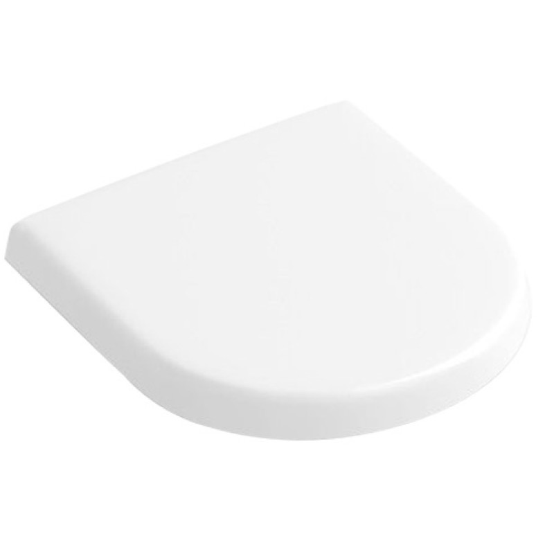 Villeroy & Boch poda sēdrinķis ar vāku Subway Compact, QR. balts