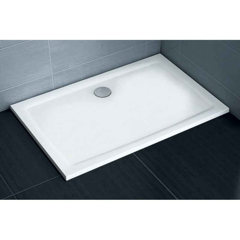 Ravak dušas paliktnis Gigant Pro Flat, 1000x800 mm, balts