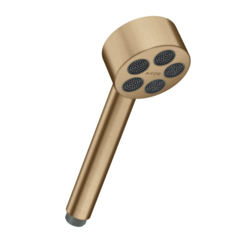Hansgrohe rokas duša Axor One 75 1jet EcoSmart, brushed bronze