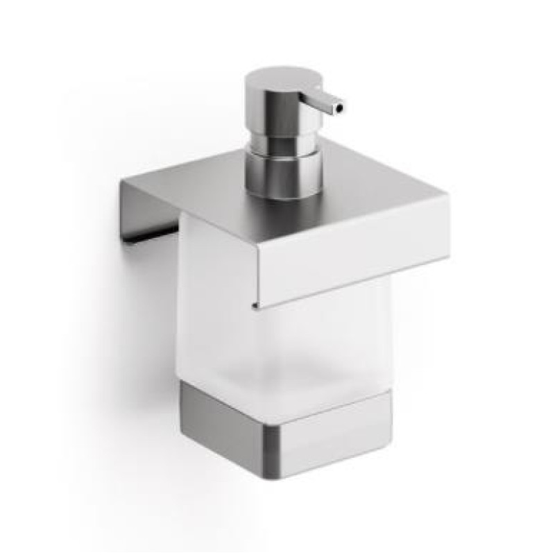 Inda šķidro ziepju trauks ar turētāju Indissima, matēts melns