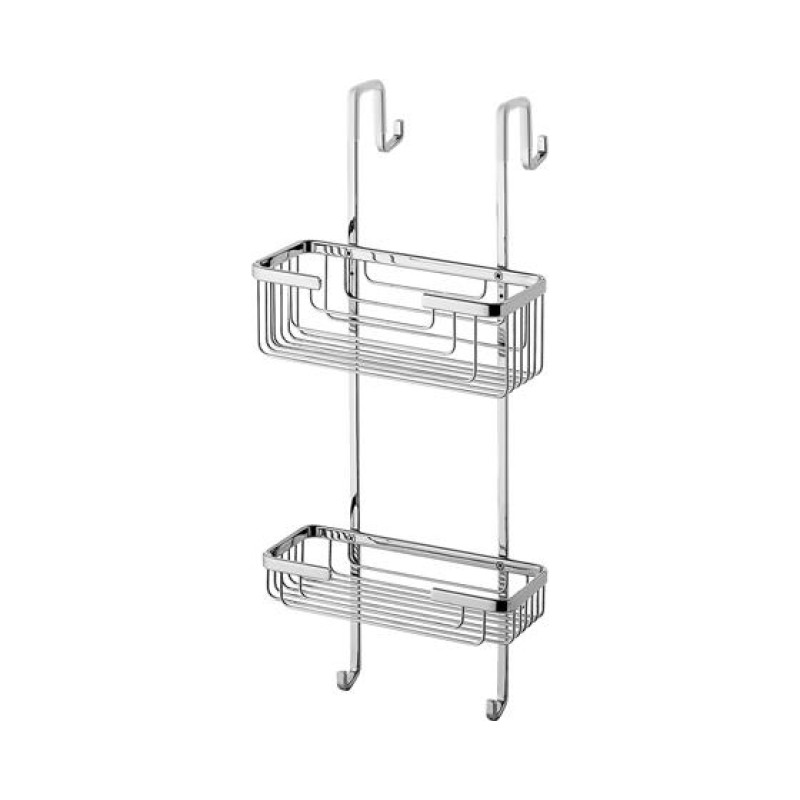 Gedy plaukts-režģis dušai, 2 st., hroms