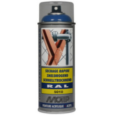 Motip Aerosols RAL 5010 zils ar spīdumu 400ml, Motip