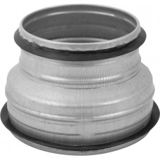 Europlast pāreja metāla, Ø160-Ø125mm ar gumijām, presēts