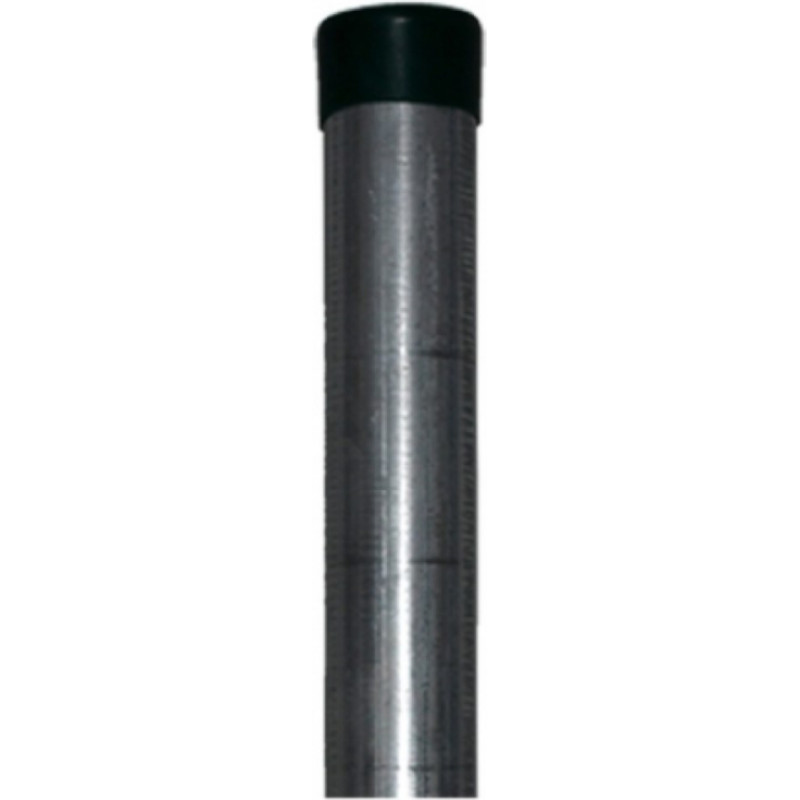 Vilmars Apaļš žoga stabs ar cepurīti Cinkots D48mm 2.0m 1.3mm