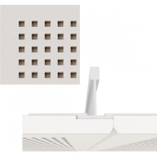 Knauf Danoline Contur (D) akustiskie piekaramie griesti, 12.5x600x600mm, S24, Quadril