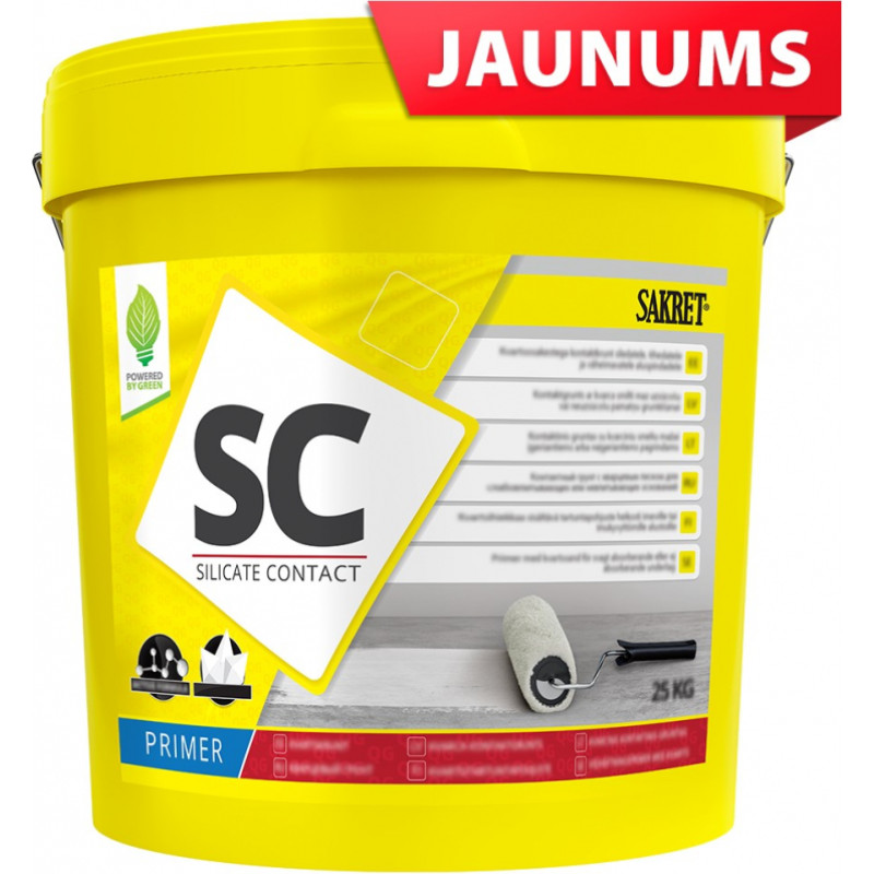 Sakret SC Silikāta kontakta grunts, 15kg