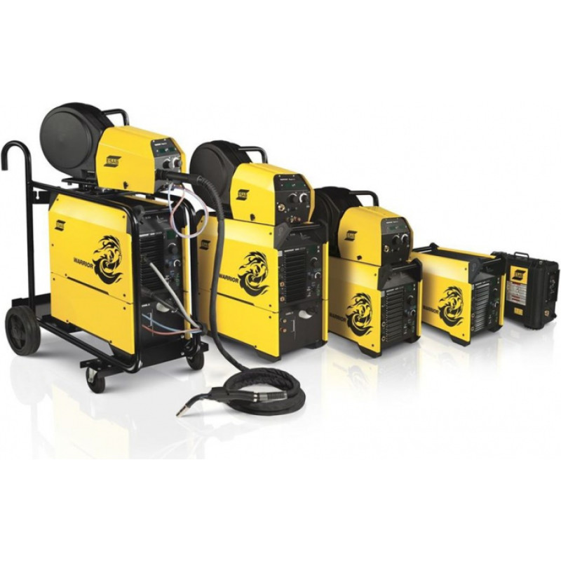Esab MIG/MAG/MMA/TIG Warrior 400i CC/CV ar šķidruma dzesi - gab.