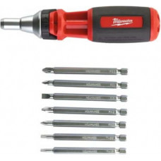 Milwaukee Accessories Tirkšķa skrūvgriezis ar uzgaļiem MILWAUKEE