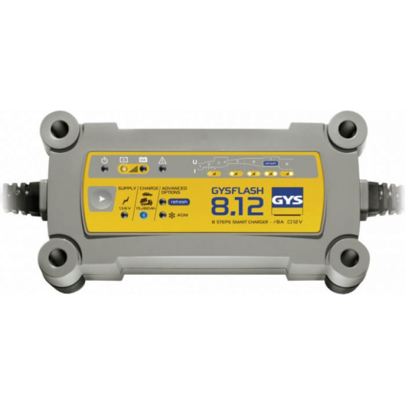 GYS Invertors akumulatora lādētājs GYS GYSflash 8.12