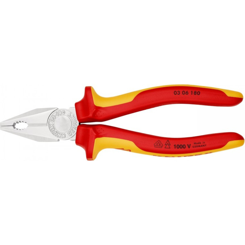Knipex Kombinētās knaibles elektriķiem KNIPEX 0306180