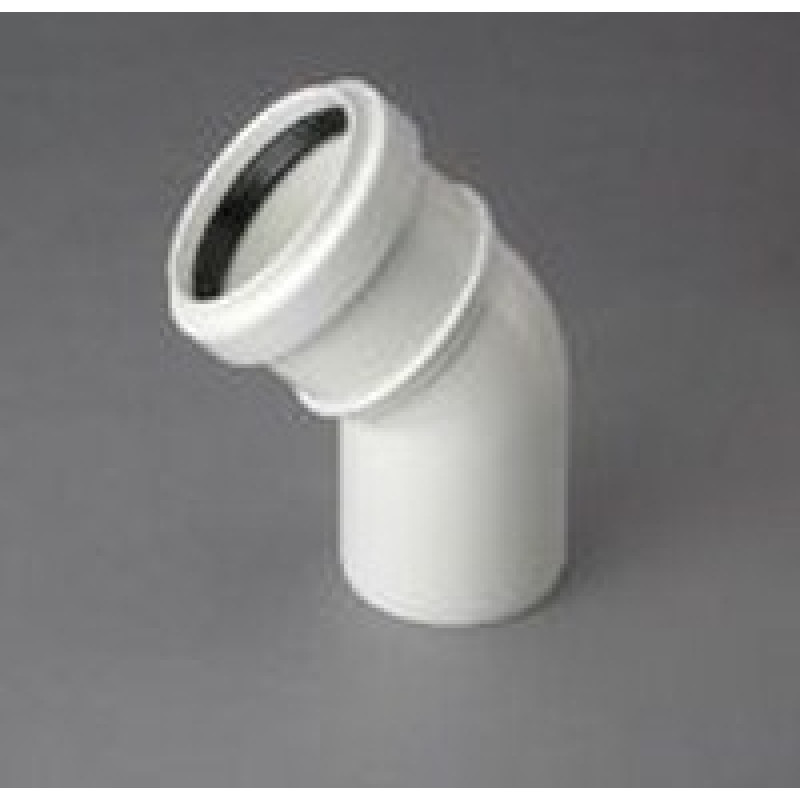 Ostendorf HTB Iekšējās kanalizācijas līkums 15°, DN32mm, balts