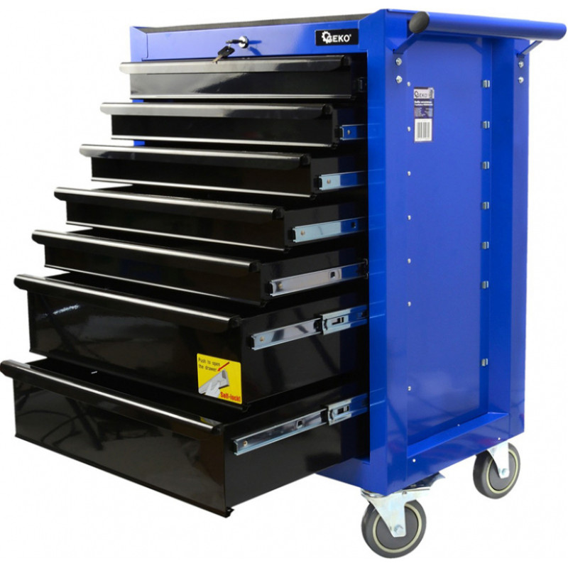 Geko Servisa instrumentu skapis, 7 atvilktnes Geko