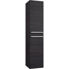 Raguvos Baldai augstais skapis Serena, 350x350 mm, h=1600 mm, 2D, black oak