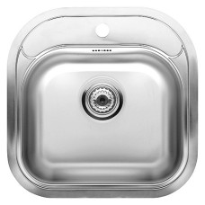 Reginox virtuves izlietne Boston (L), viena bļoda, 490x490 mm, +26854, +Z1269 /uz paletes/