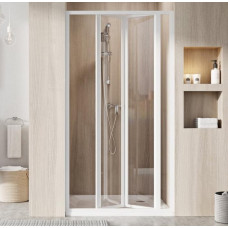 Ravak dušas durvis SDZ3, 1000 mm, h=1950, balts/caurspīdīgs stikls