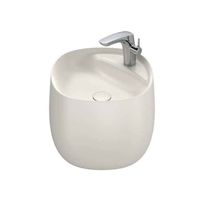 Roca izlietne Beyond, 460x470 mm, h=380 mm, beige Fineceramic®