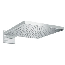 Hansgrohe dušas galva ar turētāju Raindance E 300 1jet, no sienas, L=390 mm, hroms