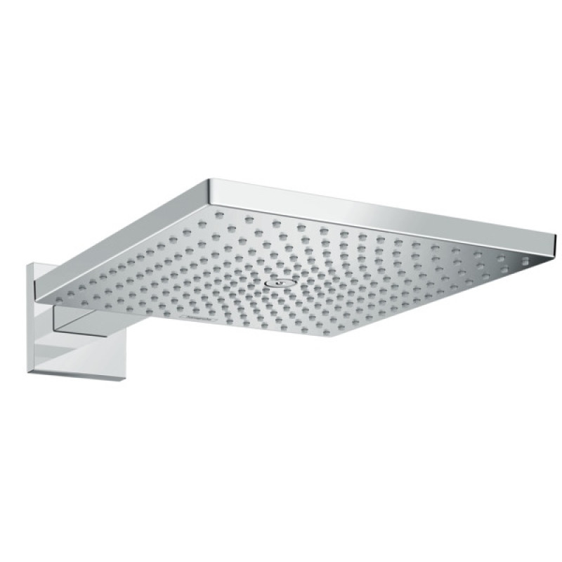Hansgrohe dušas galva ar turētāju Raindance E 300 1jet, no sienas, L=390 mm, hroms
