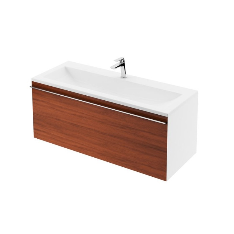 Ravak izlietnes skapītis Clear, 800x380 mm, h=420 mm, balts/balts