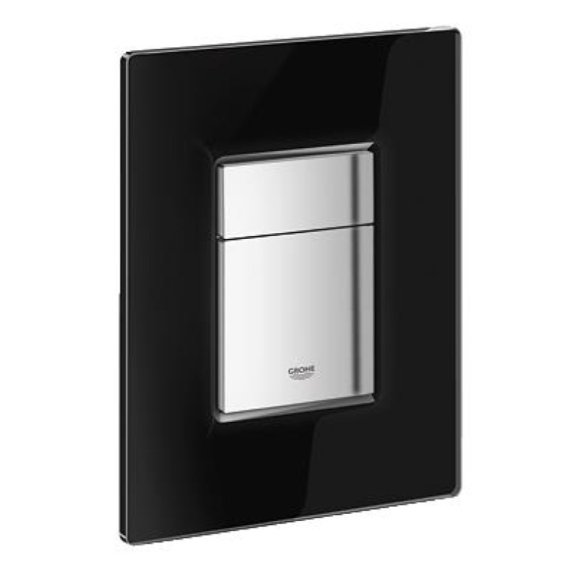 Grohe taustiņš Skate Cosmo duo, 156x197 mm, horizontāls/vertikāls, velvet black