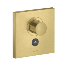 Hansgrohe iebūvējamā termostata ShowerSelect Square virsapmetuma daļa, ar 1 izeju un papildu izeju, brushed br