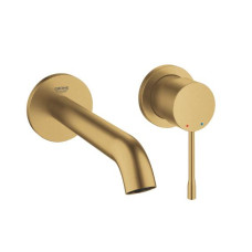 Grohe iebūvējamā izlietnes maisītāja Essence virsapmetuma daļa, 2 caurumu, iztece 183 mm, no sienas, brush