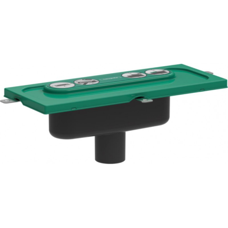 Hansgrohe dušas traps uBox Universal, DN50, vertikāls