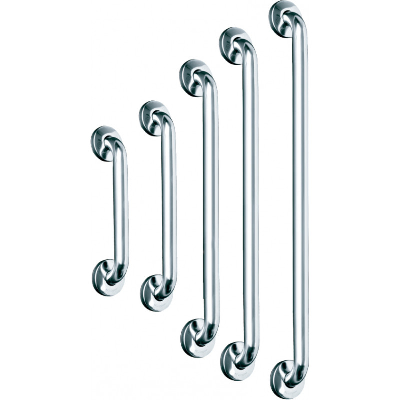 Mediclinics atbalsta rokturis Medinox, 537 mm, spīdīgs nerūsējošais tērauds AISI 304