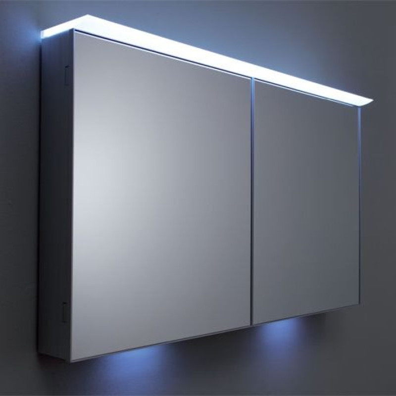 Vanita & Casa spoguļskapis ar apgaismojumu Polaris,  900mm, h=700 mm