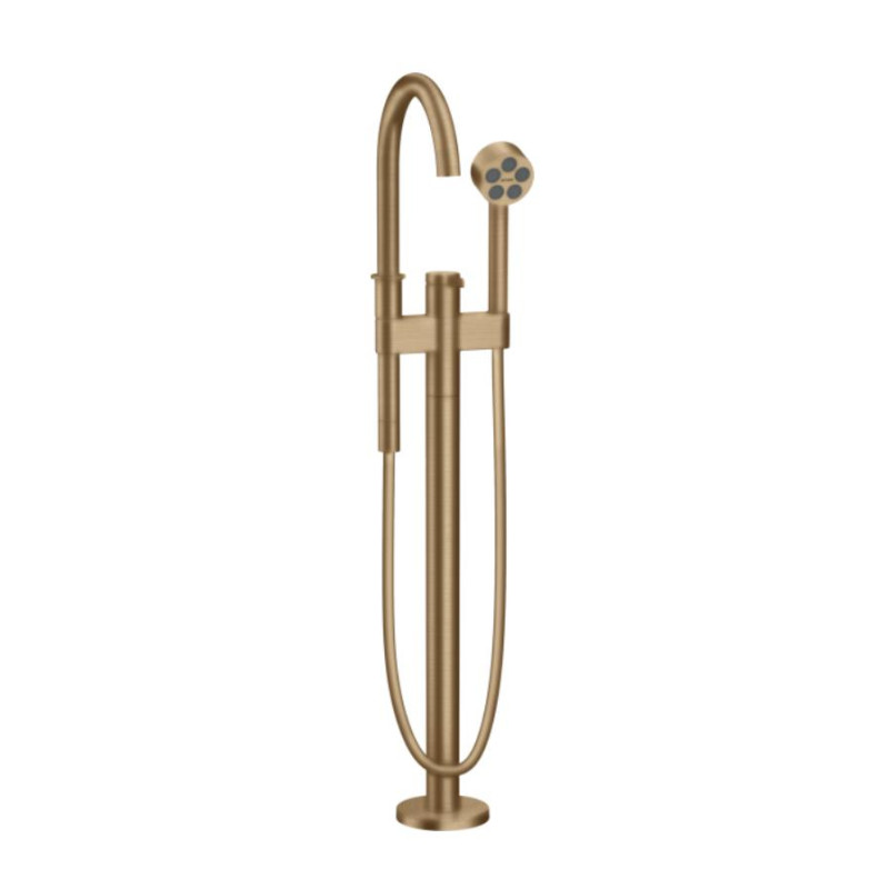 Hansgrohe brīvstāvošā vannas maisītāja AX One virsapmetuma daļa, brushed bronze