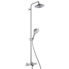 Hansgrohe dušas sistēma ar vannas termostatu Raindance Select S 240 1jet/Raindance Select S 120 3jet, hroms