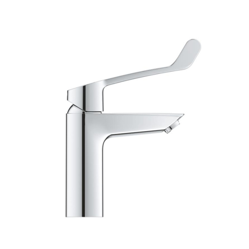 Grohe izlietnes maisītājs Eurosmart M, ar pagarinātu rokturi un push-open, hroms