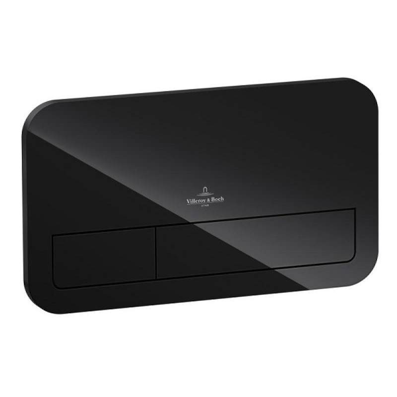 Villeroy & Boch taustiņš  ViConnect 200G, 269x161 mm, melns stikls