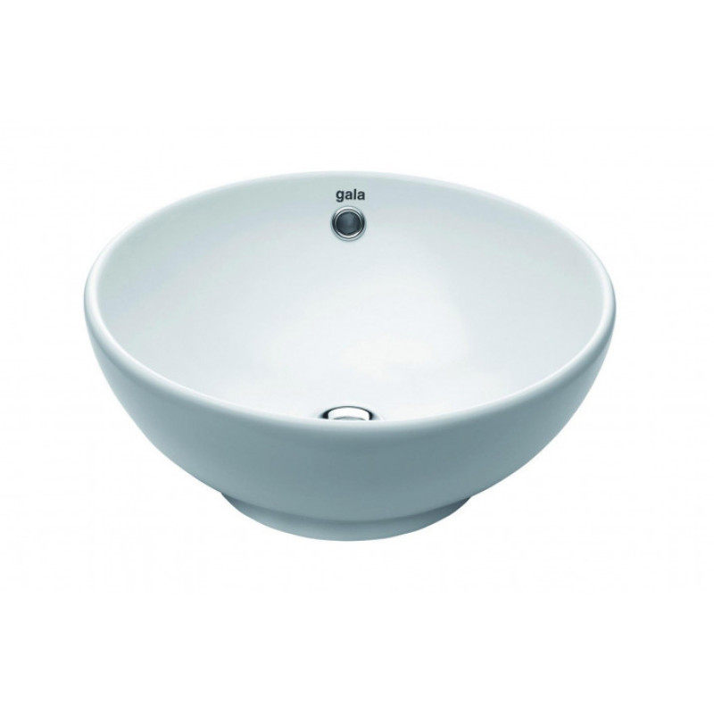 Ceramica Gala izlietne Bowl, d=410 mm, uz virsmas, balta