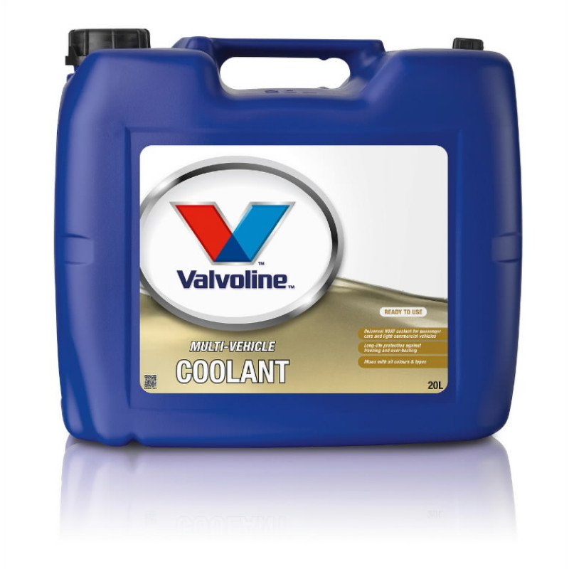 Valvoline Dzesēšanas Šķidrum Multivehicle Coolant 50/50 RTU 20L, Valvoline
