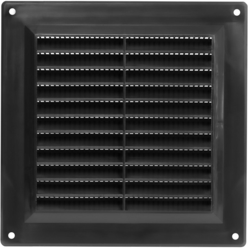 Europlast reste plastmasas, 150x150mm, melna