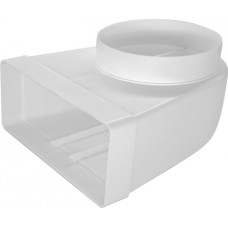 Europlast līkums ar diametru plastmasas, 220x90mm, Ø150mm