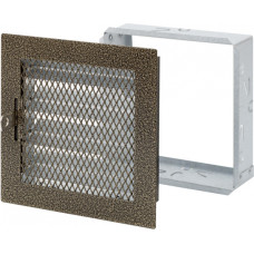 Europlast reste kamīnam, 150x150mm, regulējama, antīkais zelts