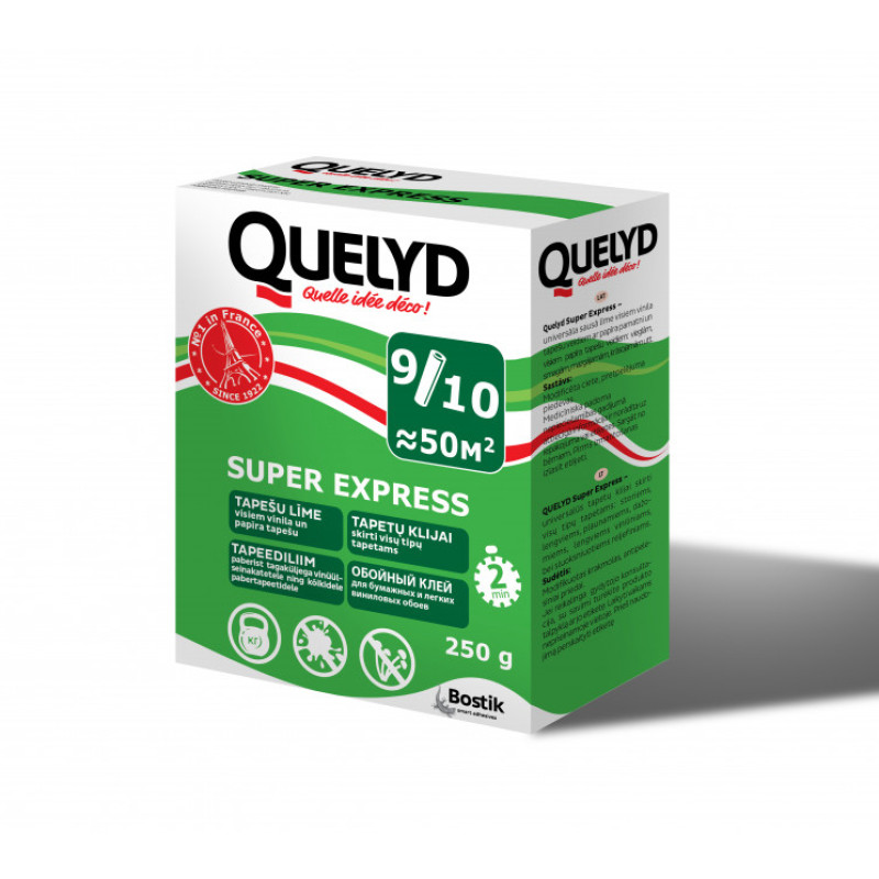 Quelyd Super Express Universāla tapešu līme, 250g
