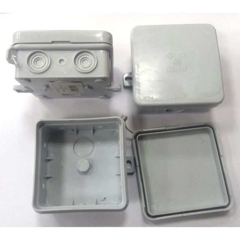 - Montāžas kārba IP54 HD-4 75x75x38mm HD 4 veida instalācijas kārbas