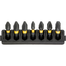 Dewalt FlexTORQ Uzgaļu komplekts 25mm PH/PZ Mix (7gab)