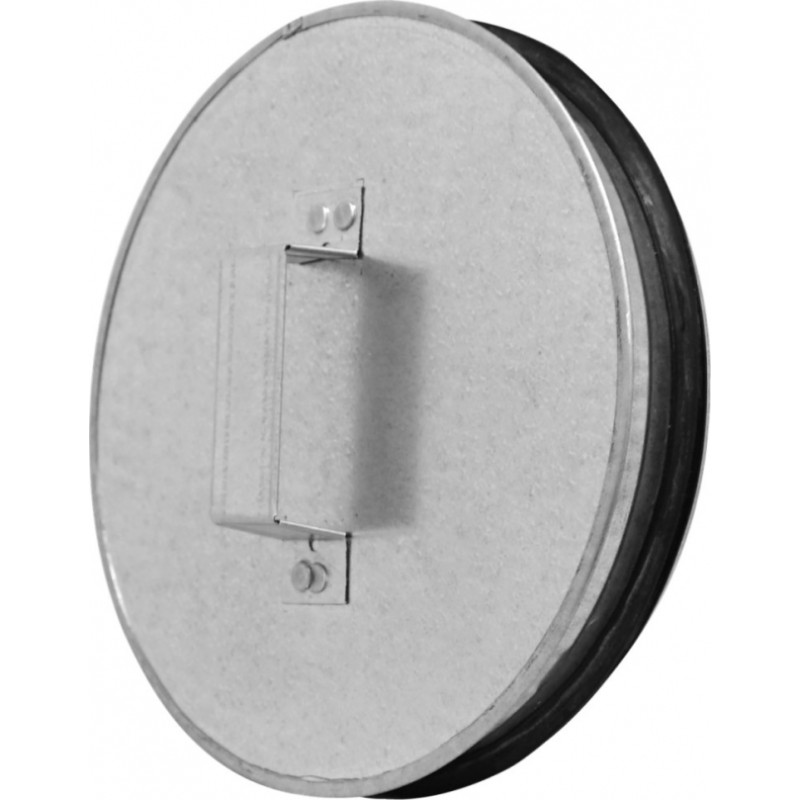 Europlast noslēgvāks gaisa vadiem ar rokturi, metāla, Ø125mm, ar gumiju