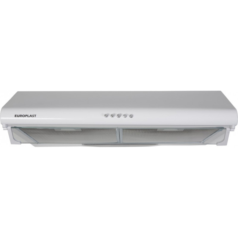 Europlast tvaika nosūcējs, 330m3/h, 60cm, balts