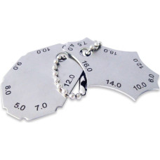 Jiangxi Wanzai Tianhe Measuring Cut Etalons metināšanas šuvju pārbaudei HG-019 2 gab komplekts - gab.