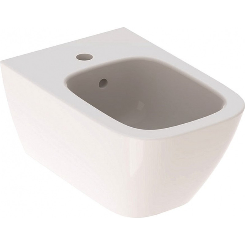 Geberit bidē Smyle Square, stiprināms pie sienas, 350x540 mm, balts