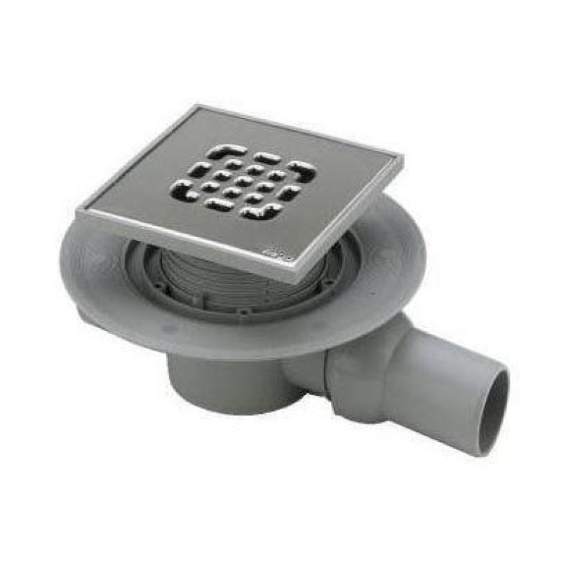 Viega Traps DN50 (150x150), horizontāls - gab.