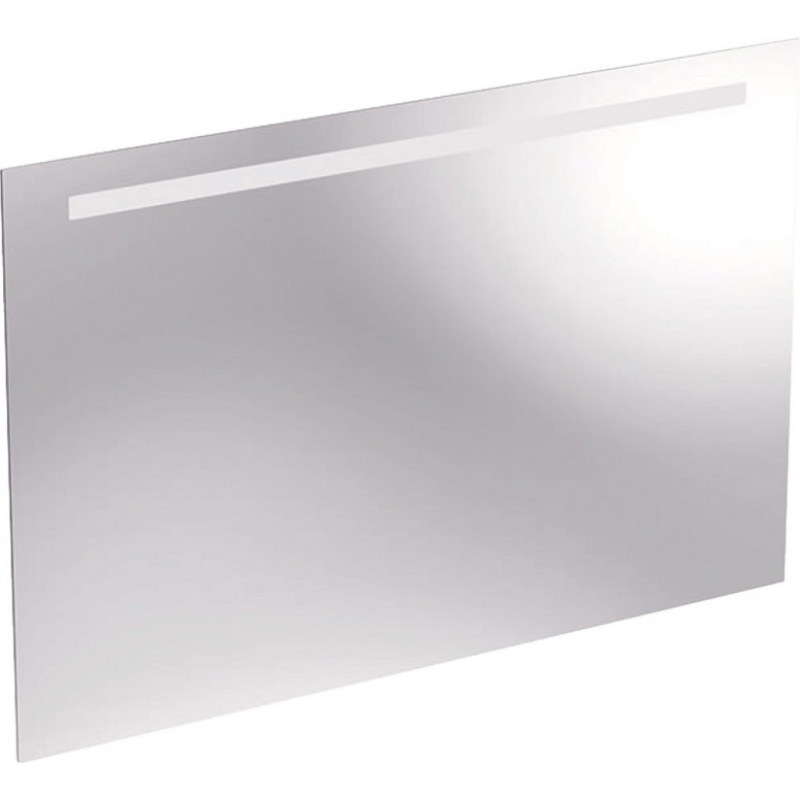 Geberit Spogulis ar LED apgaismojumu Option, apgaismojums augšpusē 100x65 - gab.